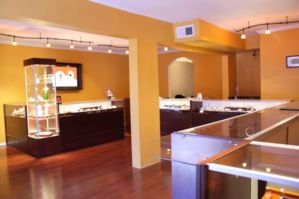 Showroom at Kirsikka Jewelry