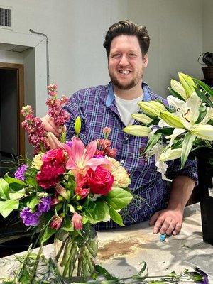 Brian Dyer 
Owner of 
Brian's Floral Co.