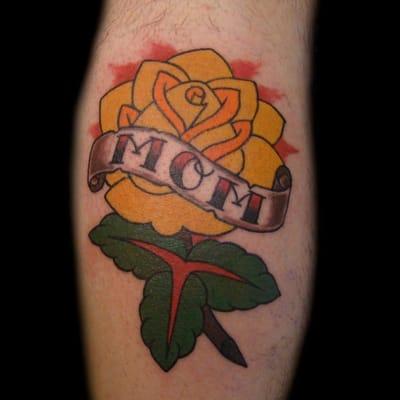 Traditional Mom Tattoo by Mags