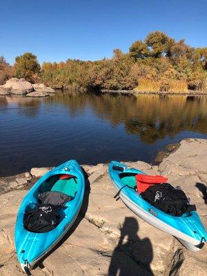 Kayaking on Lower Salt River