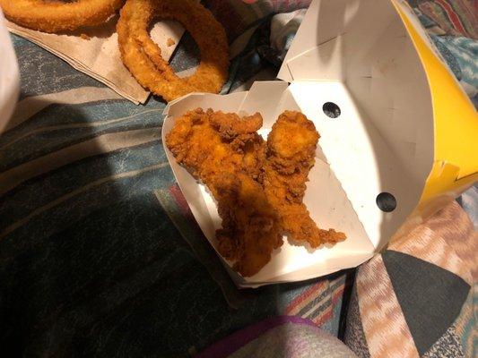 3 pc chicken tender Combo