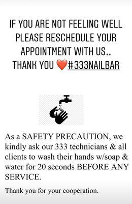 Please remember to keep your hands clean during this time. We love and appreciate every single person walking thru our doors.