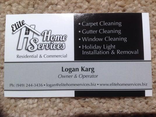 Company Business Card.