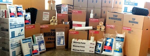 We have plenty of packing supplies for your needs!