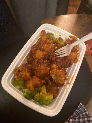 Dry general chicken