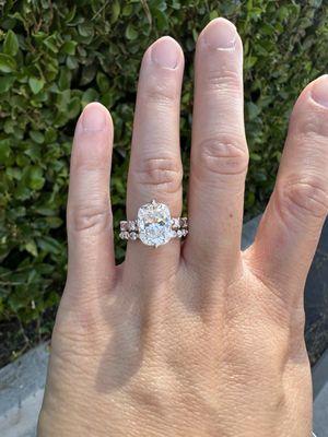 We've been longtime customers of Ruby's and she went above and beyond when we decided to upgrade my engagement ring. Thank you!