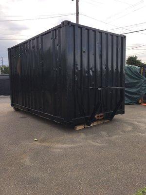 Modification of transport container