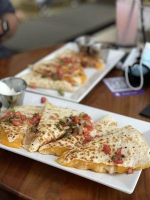 Monduel's Shrimp Quesadilla