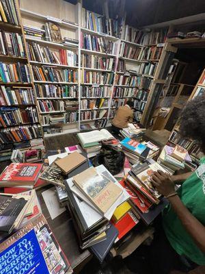 Books and cat