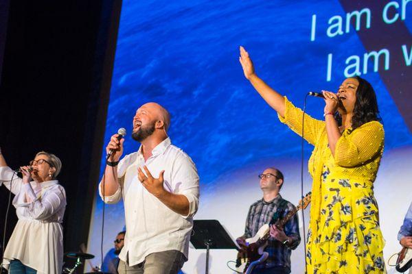 Worship team leading