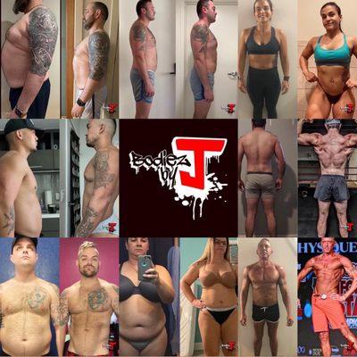 The BodieZ By J Program Client Before and Afters