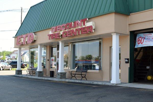 View of ETD Discount Tire in Kinnelon/Butler from Route 23