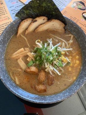 Black garlic ramen