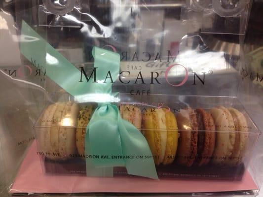 6 macarons for $15