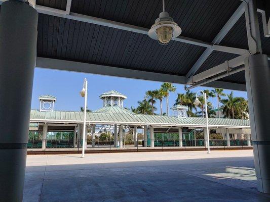 Tri-rail station Dania Beach