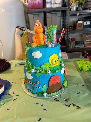 Dinosaur Cake