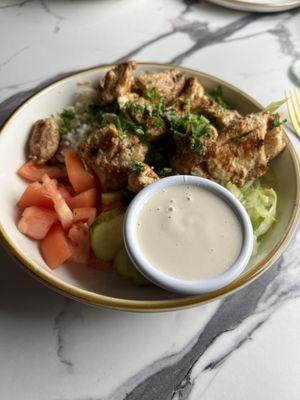 Chicken Shawarma bowl