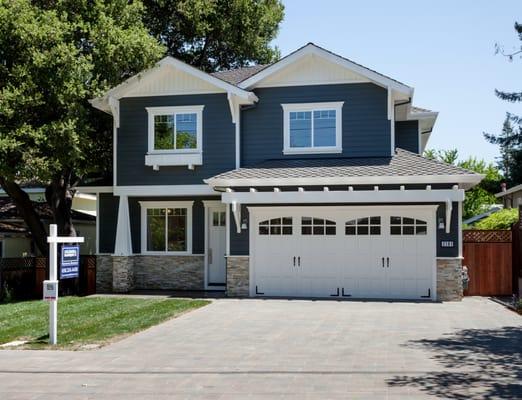 2181 Monterey Avenue, Menlo Park ~ New Construction ~ Sold for $2,900,000.  Call Doug @ 650-566-5324 for more information.