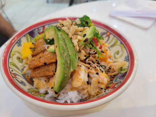 Delicious poke bowl!