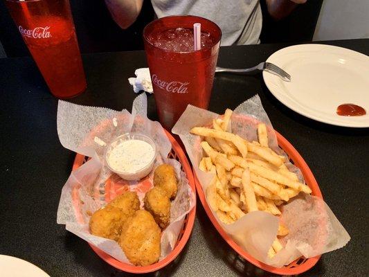 6 Wings & Crinkle Fries