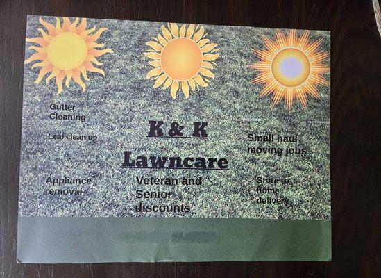 K& K Lawncare