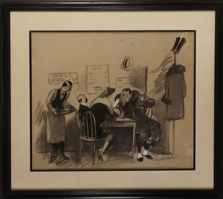 Paul Webb American (b 1902) Cartoonist Original Cartoon