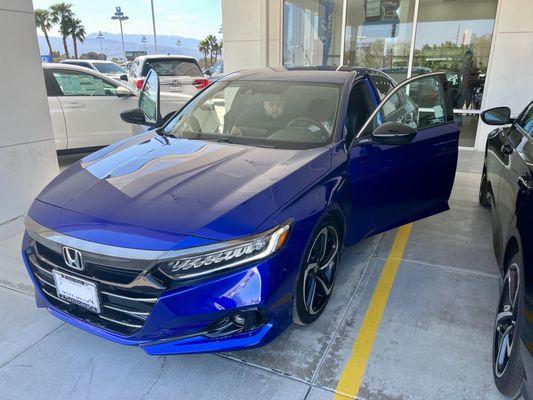 2022 HONDA ACCORD SPORT