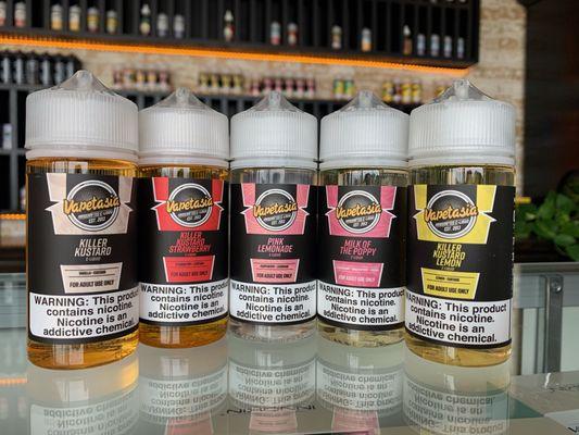 Vapetasia juices now available