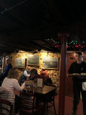 Dining area in the Rathskeller