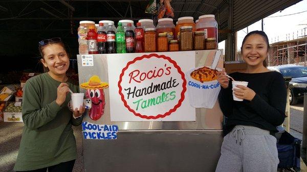 Rocio'shandmadetamles #Dallas Texas #Downtown # Kool-Aid pickles