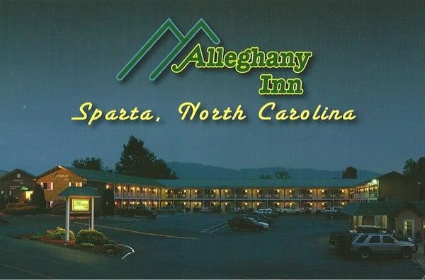 The Alleghany Inn postcard