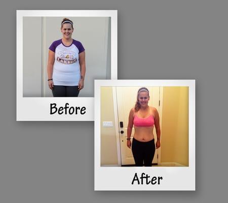 Lauren lost 37.5 pounds in only 9 weeks! Great job Lauren!