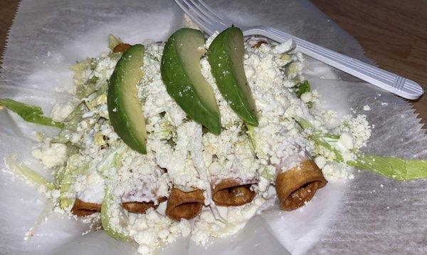 Tacos Dorados 5x Orden