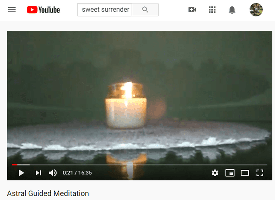 YouTube Meditation Video: https://www.youtube.com/watch?v=rTTcFKJRfpA