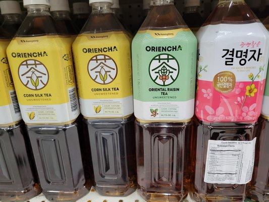 Unique Korean tea flavors