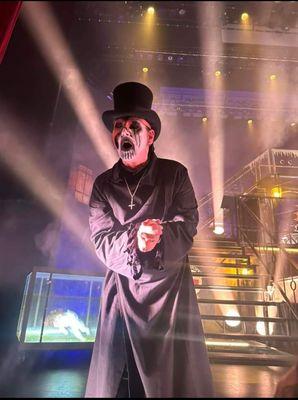 King Diamond - Photo Credit to Mike Kennedy from Boynton Beach, Florida.