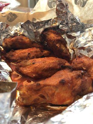 Side order of Buff-town wings.