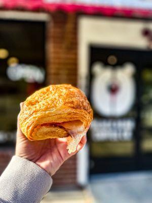 Ham and cheese croissant