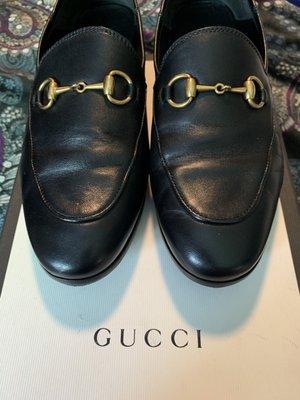 Polished Gucci loafers