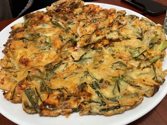 Seafood pancake!