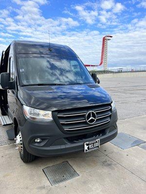 Our Chauffeur at Circuit of the Americas