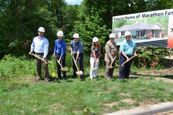 Groundbreaking our new building!