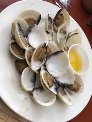 Steamed clams