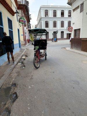 Hacemos delivery en bicicleta