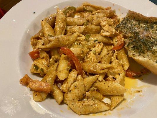 Cajun pasta special