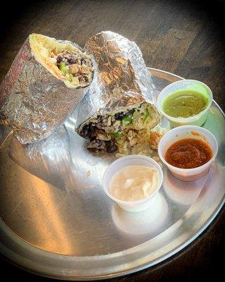 Burrito Bowl - Mexican Grill - Freshly Prepared Chicken Burrito