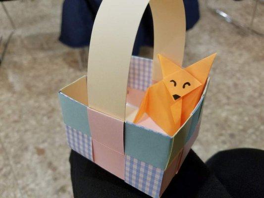 fox origami is done by misun