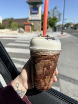 Java chip mocha blended