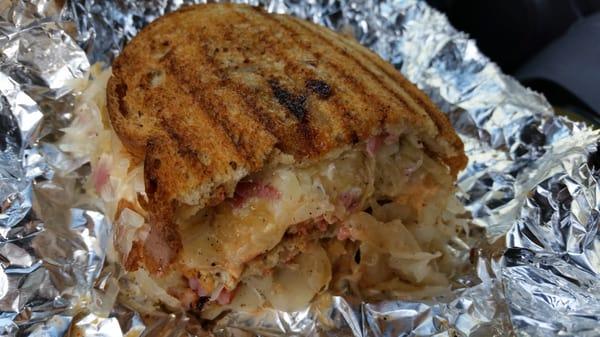 Reuben panini.. Yum!