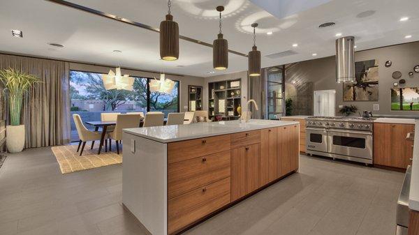 Scottsdale Arizona, custom home. Contemporary design in neutral colors